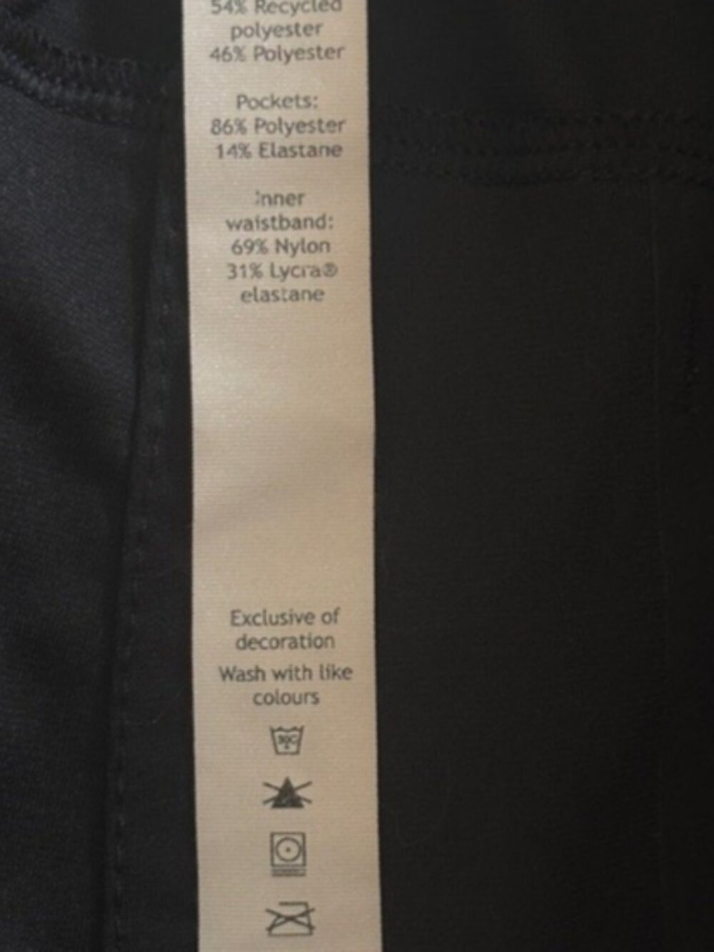 Lululemon Black Jogger Pants Size 28 Athletic Athleisure Travel - Picture 8 of 9